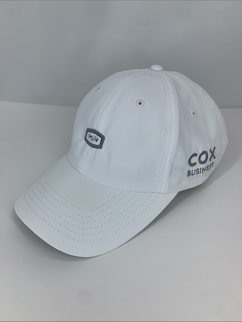 Twin Hills Hat Golf & Country Club Oklahoma City COX White Imperial Baseball Cap